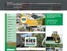 Tablet Screenshot of kies-becher.de